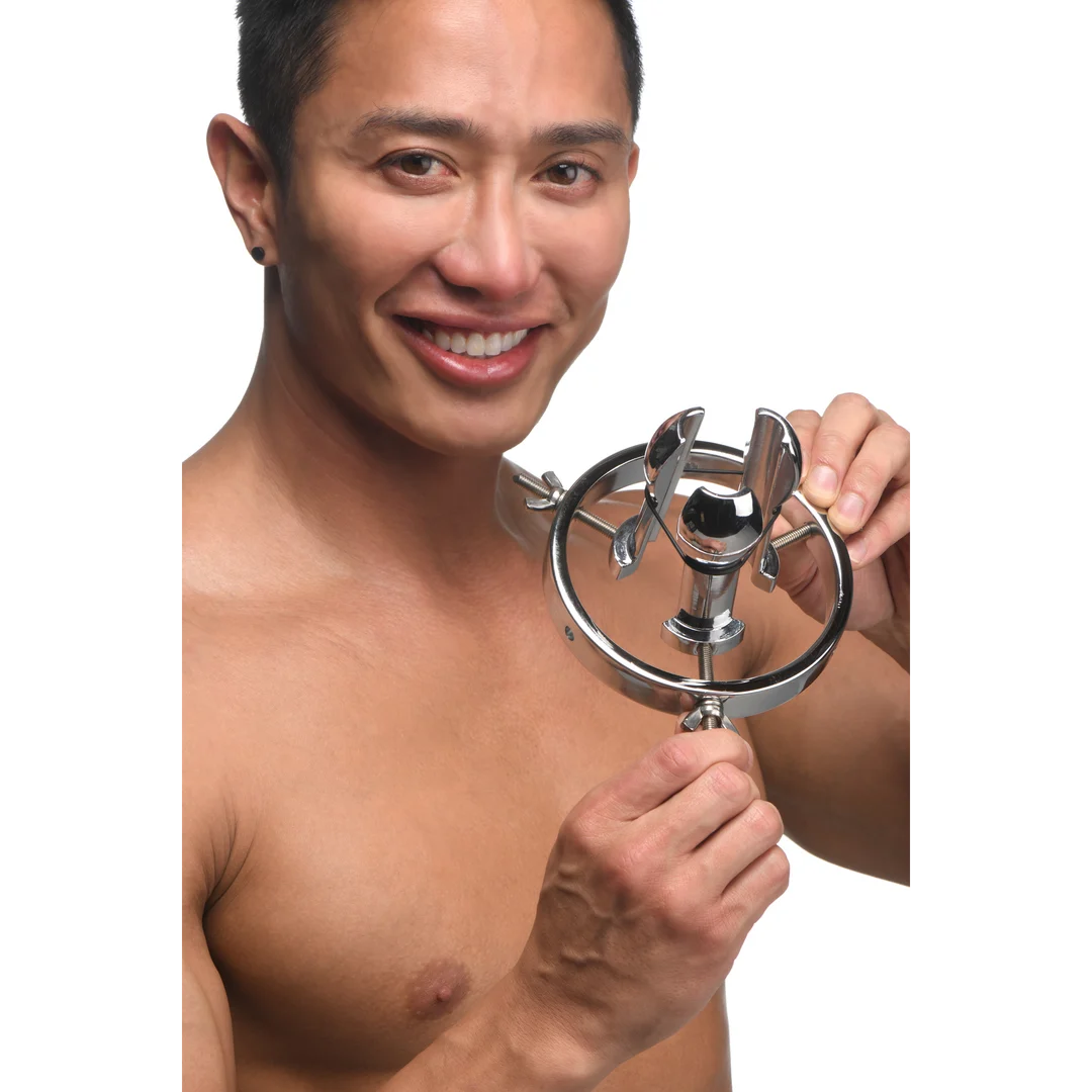 Anal Toy mit verstellbarer Spreizung – Analspreizer aus Edelstahl – Bild 6
