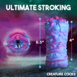 Cyclone Silikon Masturbator im Alien Design – Bild 6
