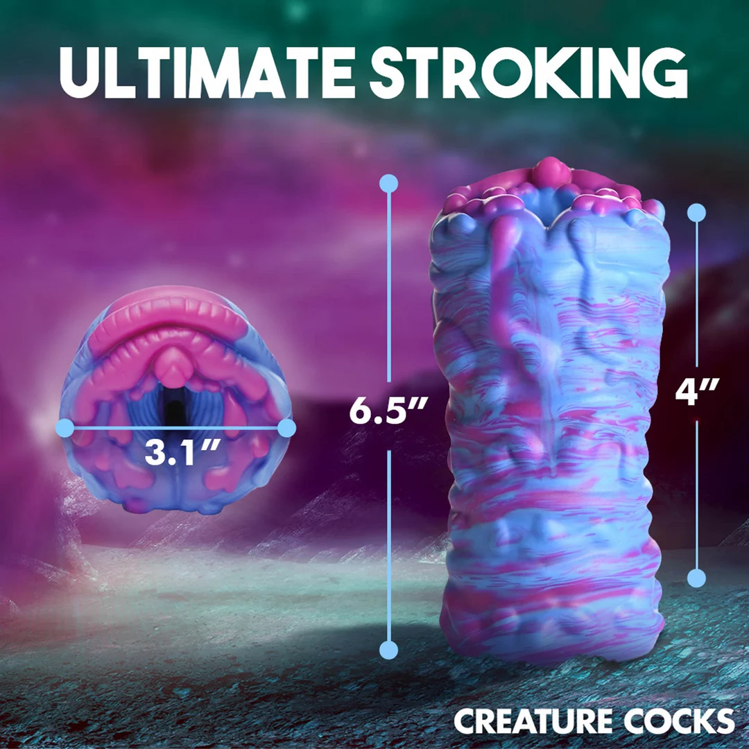 Cyclone Silikon Masturbator im Alien Design – Bild 6