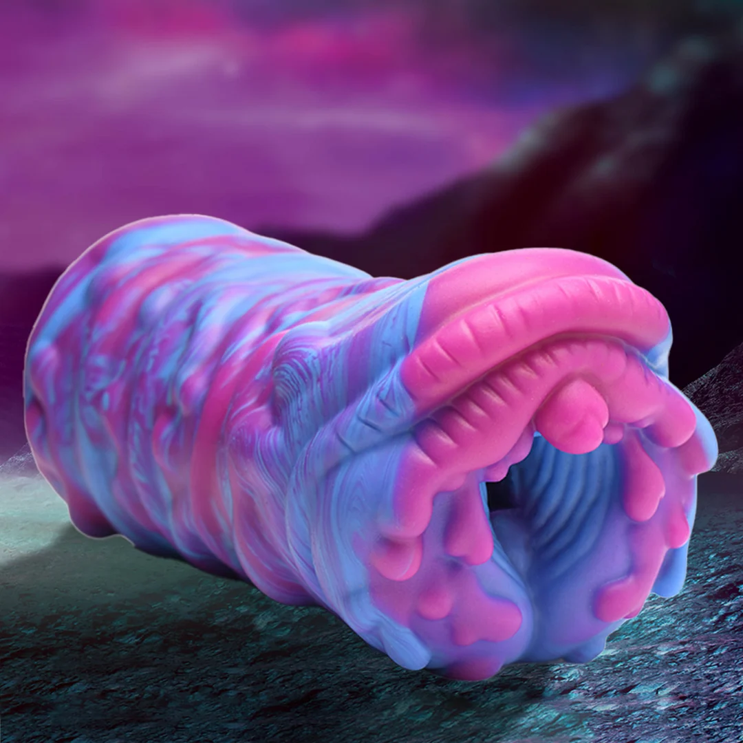 Cyclone Silikon Masturbator im Alien Design – Bild 5