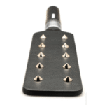 BDSM Paddel mit Spikes – Spiked Paddle – Schwarz – Bild 3
