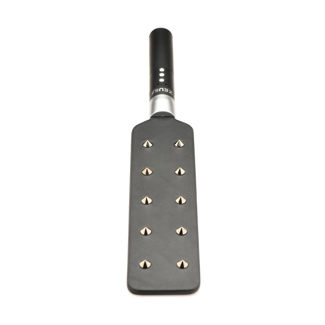 BDSM Paddel mit Spikes – Spiked Paddle – Schwarz – Bild 4