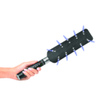 BDSM Paddel mit Spikes – Spiked Paddle – Schwarz – Bild 6