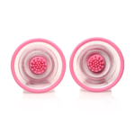 Brustwarzenstimulator mit 10 Stufen: drehbare Silikon Brustwarzensauger mit 2 Aufsätzen – Bild 4