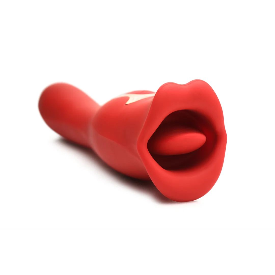 XR Brands Kiss and Tell Pro Doppelseitiger Vibrator – Bild 3