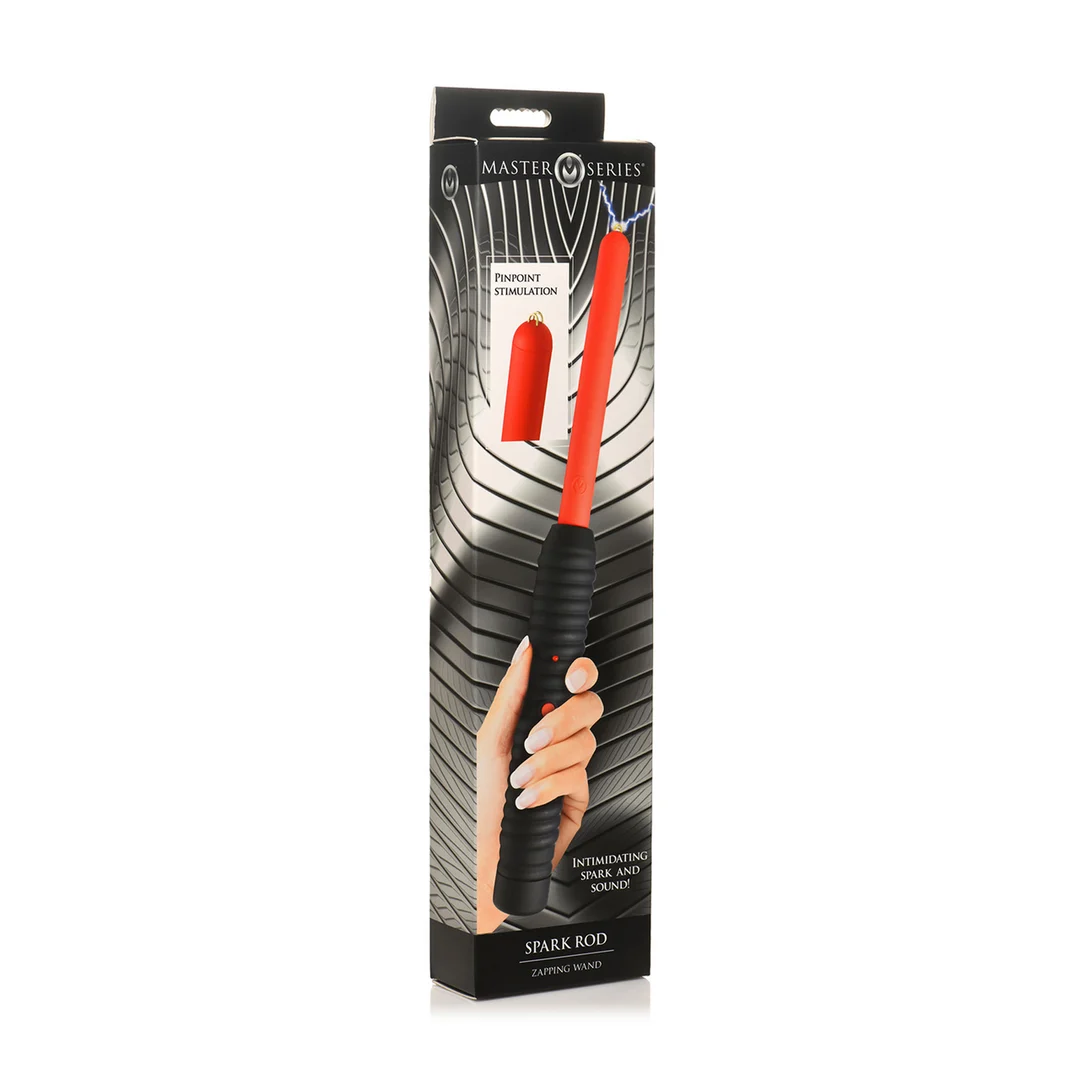 AH274-2 XR Brands Spark Rod Zapping Wand, rot – Bild 1
