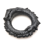 XR Brands Black Caiman Silikon Cockring – Bild 3
