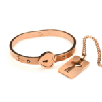 Armband mit Schlüsselanhängerkette in Roségold – Bild 3