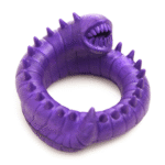 Slitherine Silikon Penisring lila – Bild 3