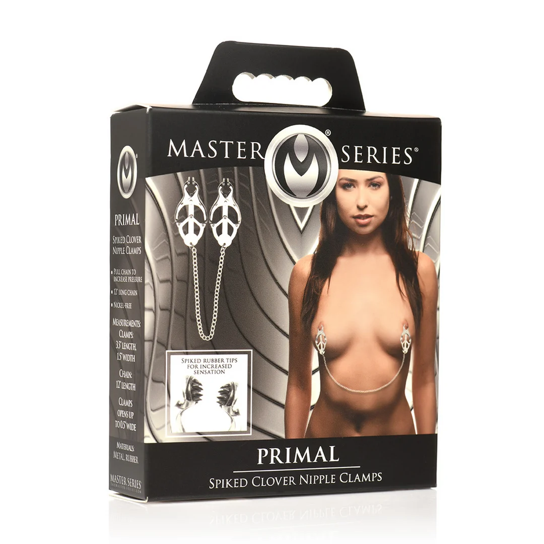 AH351-2 Primal Spiked Clover Brustwarzenklemmen – Bild 1