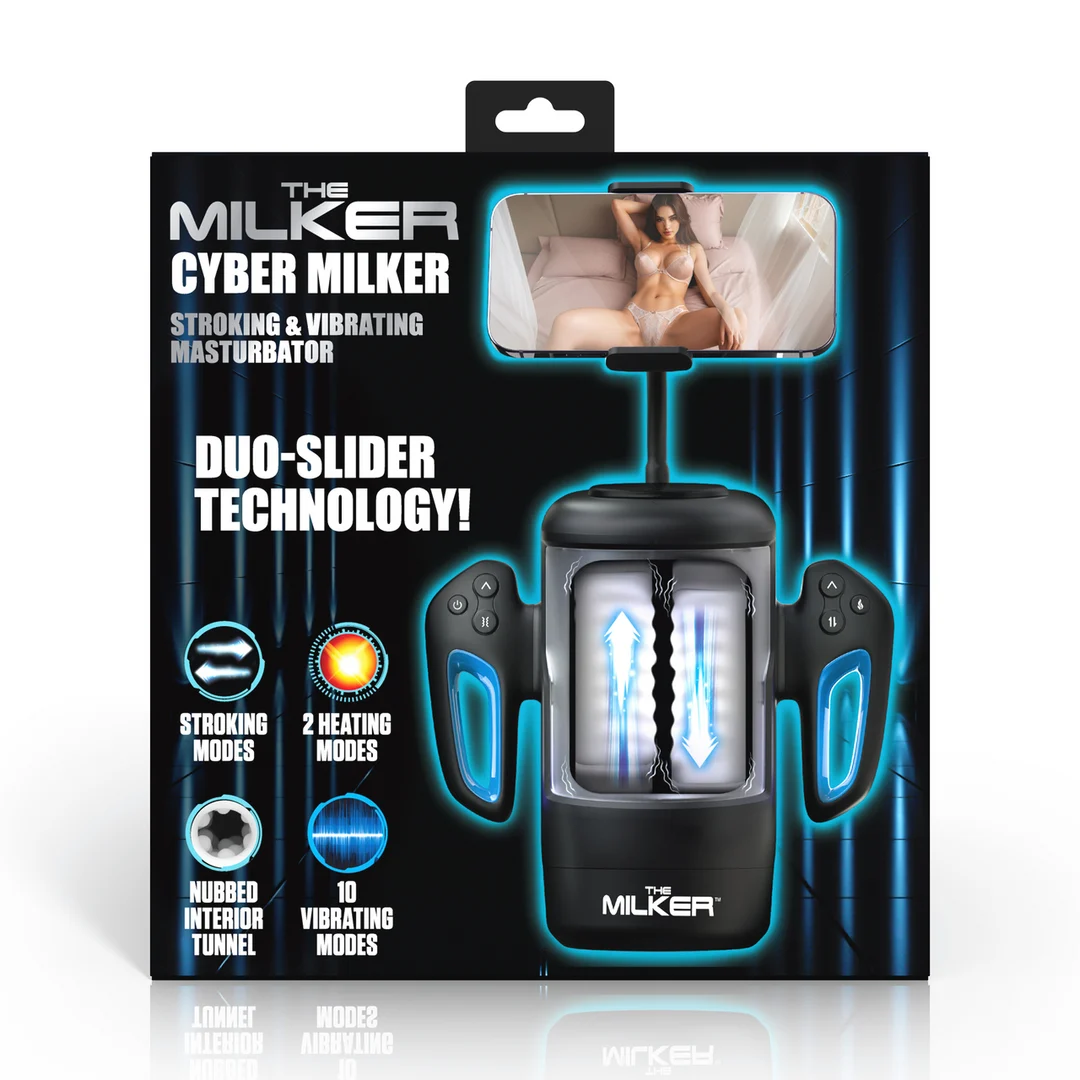 XR Brands Cyber Milker Masturbator mit Handyhalterung – Bild 2