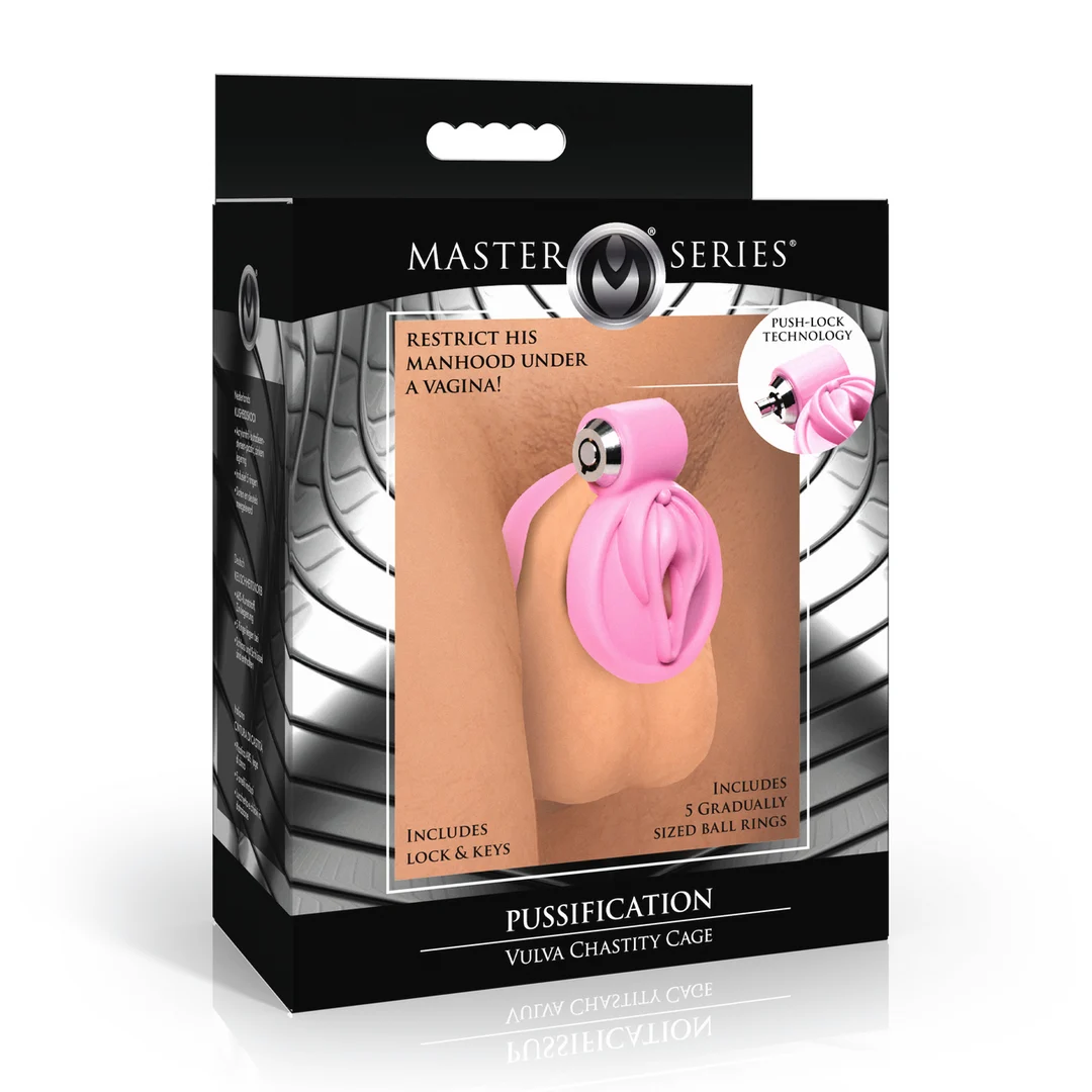 AH542-2 Pussification Vulvakafig, rosa – Bild 1