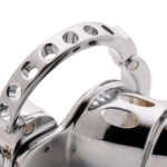 Keuschheitskäfig mit verstellbarem Ring – Snap On Chastity Cage – Bild 5
