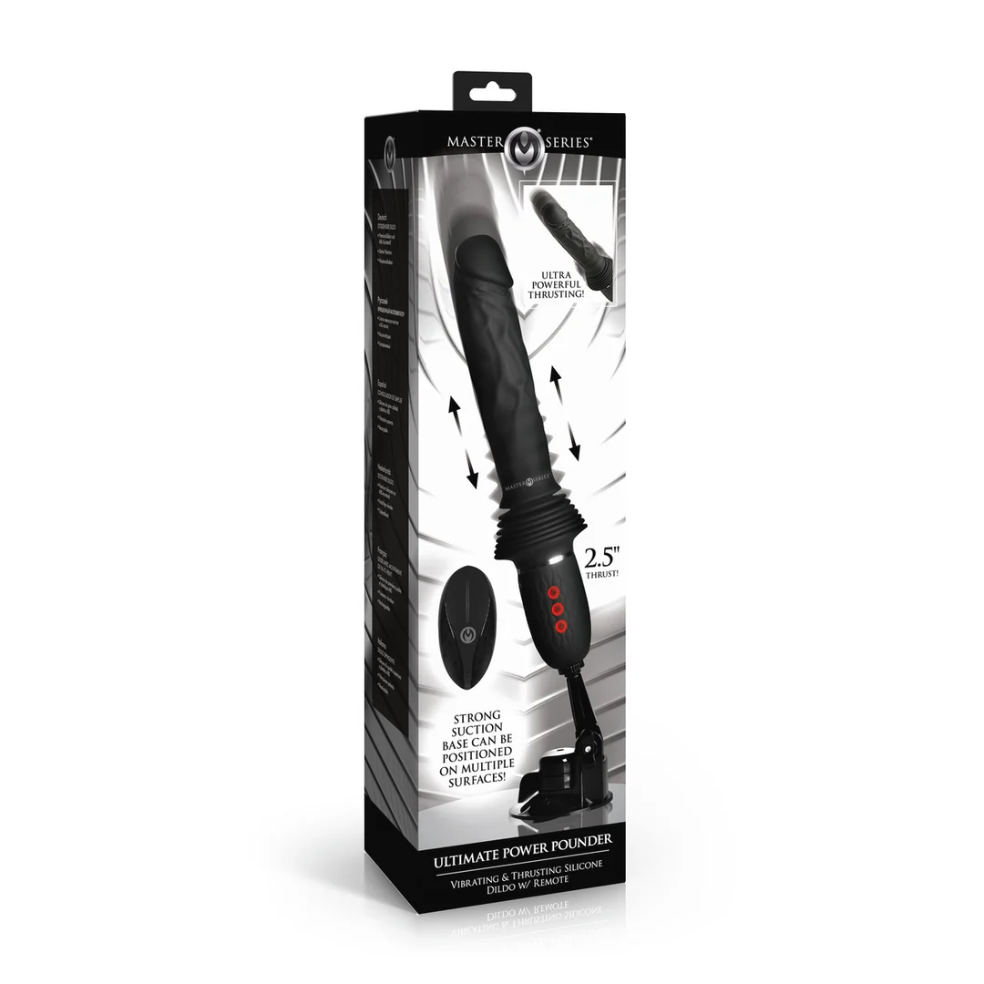 Ultimate Power Pounder vibrierender Stoßdildo – Bild 1