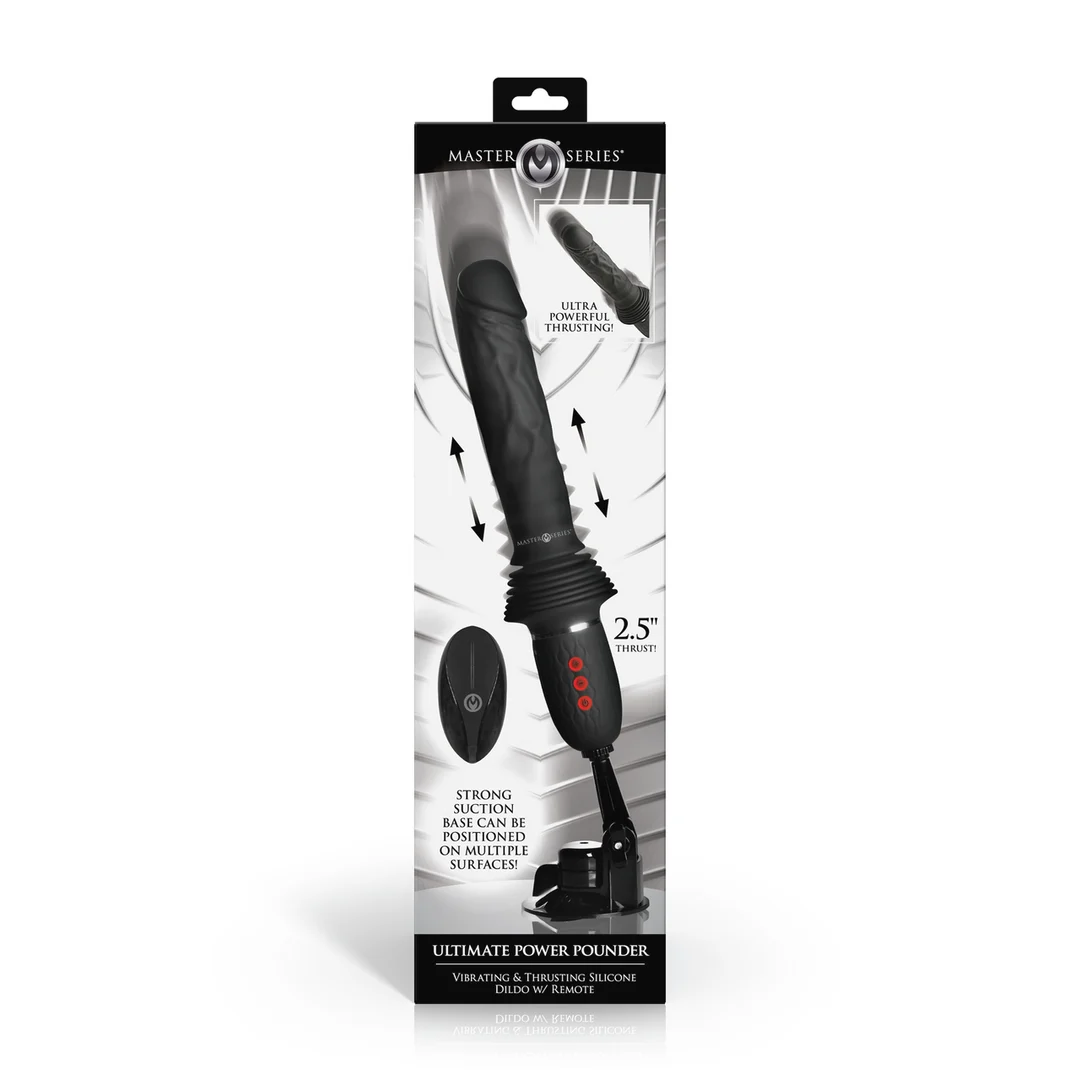 Ultimate Power Pounder vibrierender Stoßdildo – Bild 2