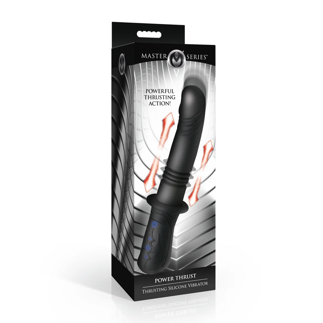 AH661-2 XR Brands Power Thrust stoßender Silikonvibrator – Bild 1