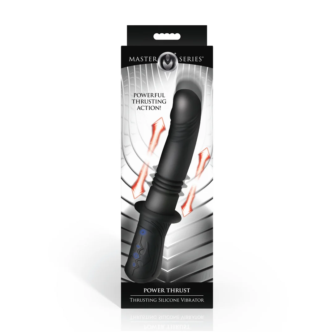 XR Brands Power Thrust stoßender Silikonvibrator – Bild 2