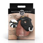 Bull Keuschheitskäfig, Schwarz – Bild 2