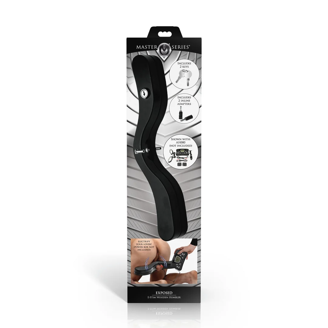 Exposed E Stim Holzhumbler schwarz – Bild 2