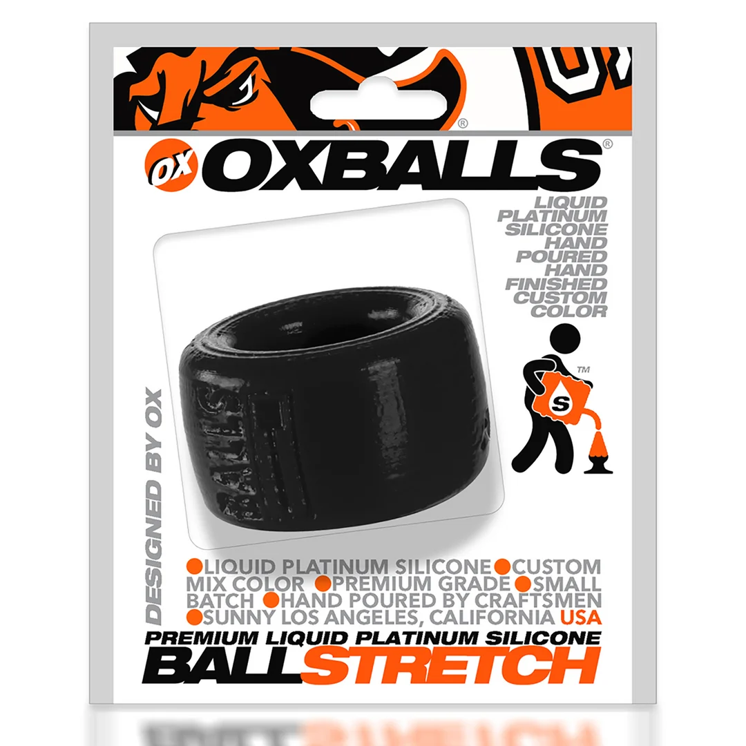 AJ-1001-BLK-2 Hodenstrecker im kompakten Format – Balls T – Bild 1