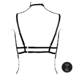 Verführerische Lingerie mit offenen Cups und Nackenband – LIN – Bild 5
