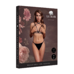 Verführerische Lingerie mit offenen Cups und Nackenband – LIN