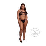 Verführerische Lingerie mit Keyhole Detail und doppelten Rückenbändern – Le Desir – Bild 12