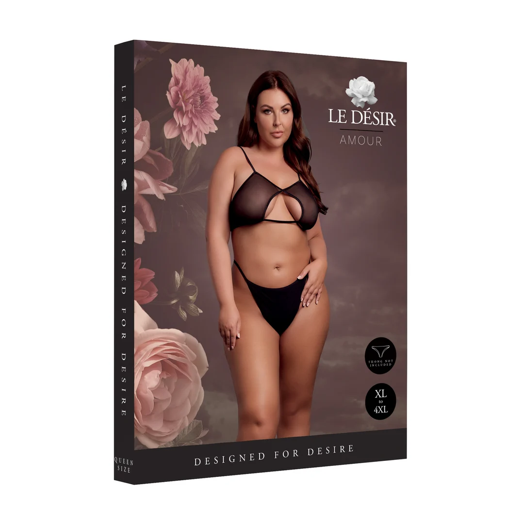 Verführerische Lingerie mit Keyhole Detail und doppelten Rückenbändern – Le Desir – Bild 7