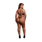 Verführerische Lingerie mit Keyhole Detail und doppelten Rückenbändern – Le Desir – Bild 9