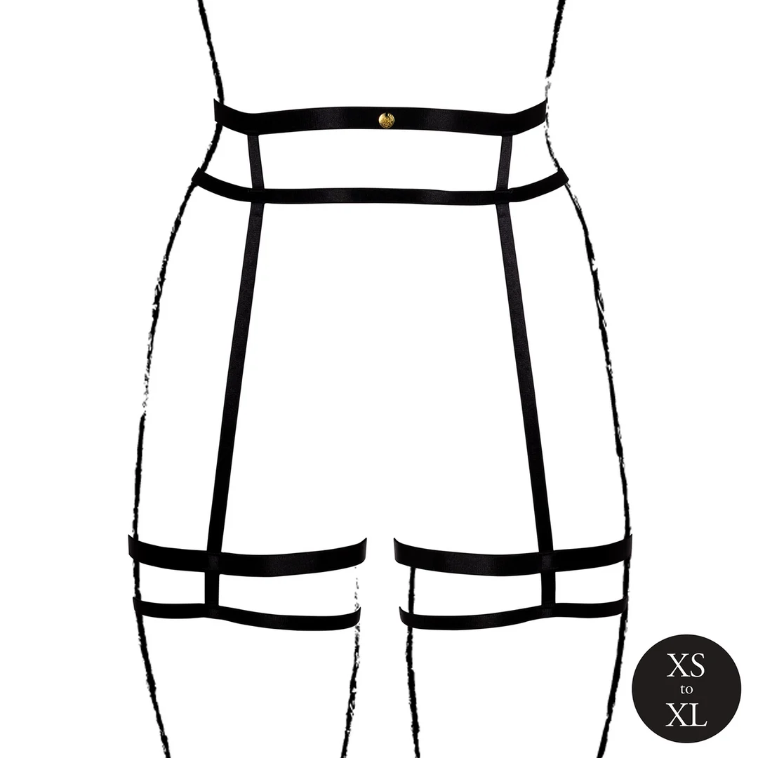 Strapsgürtel Set mit doppelten Bändern für einen sexy Curvy Look – Le Desir – Bild 10