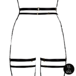 Strapsgürtel Set mit doppelten Bändern für einen sexy Curvy Look – Le Desir – Bild 5