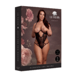 Spitzenbody mit offenen Cups für einen verführerischen, kurvigen Look – Le Desir
