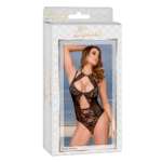 Spitzenbody mit Keyhole Ausschnitt und Neckholder für einen verführerischen Look – Magic Silk