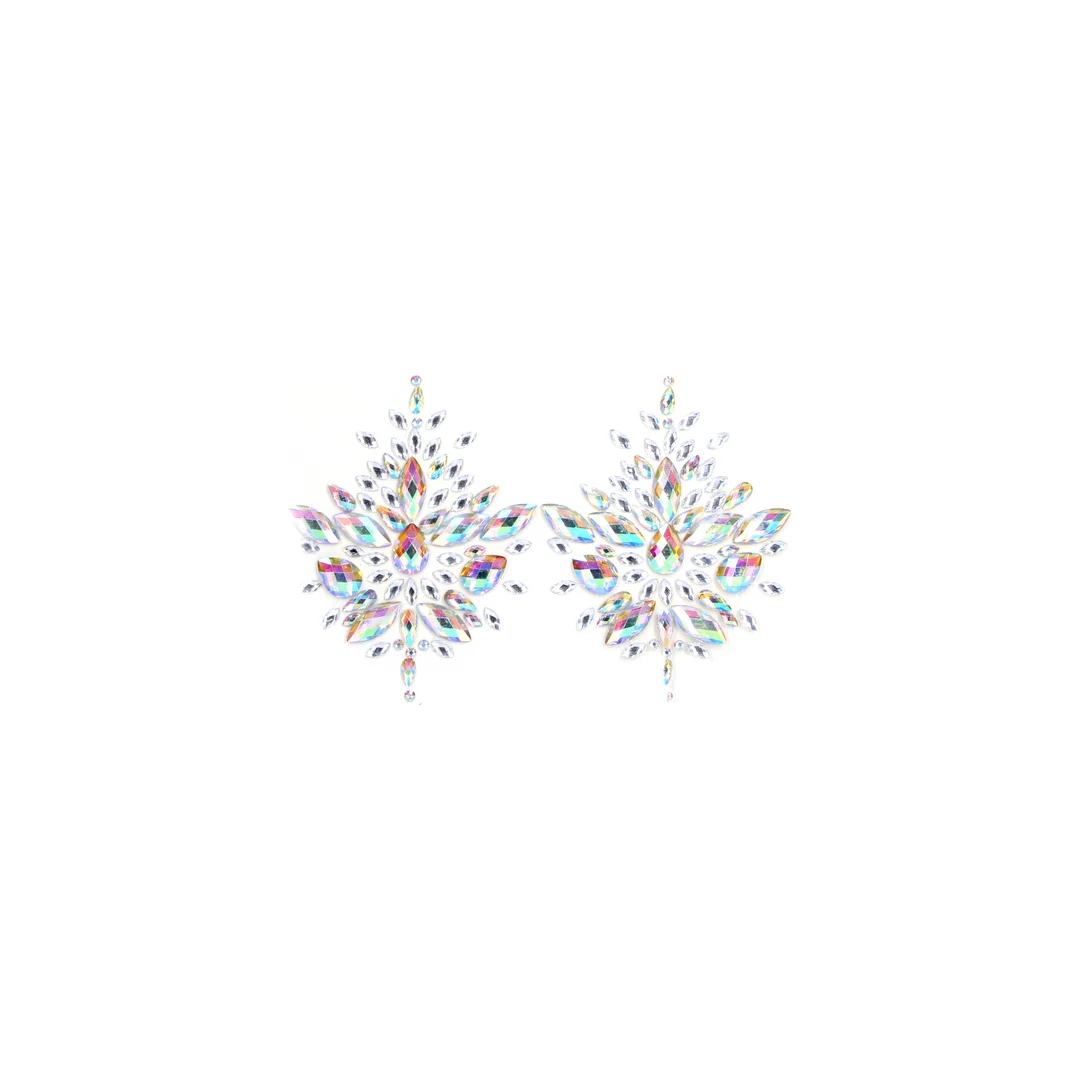 Glitzernde Nippelsticker für einen glamourösen sexy Karneval Look und Dessous von Le Desir – Bild 2