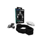 Penispumpe mit Hydro Vibration – Schwarz
