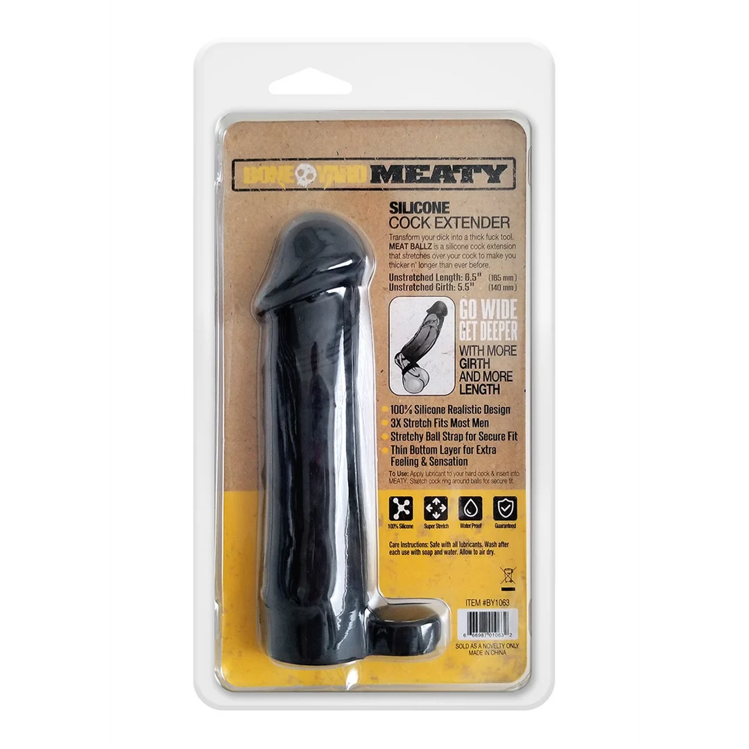 Penis Sleeve aus weichem Silikon – Cock Extender – Bild 2