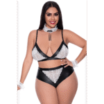 Schwarzes Dessous Set mit Spitzendetails für einen verführerischen Look – Magic Silk – Bild 12