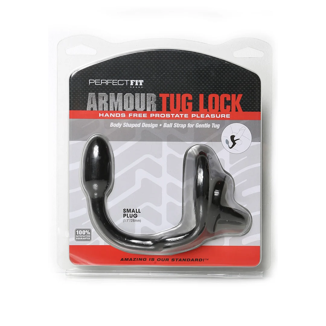 CA-15B-2 Armor Tug Lock Penisring mit Hodenband und Analplug – Bild 1