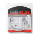Armor Tug Lock Penisring mit Hodenband und Analplug – Bild 7