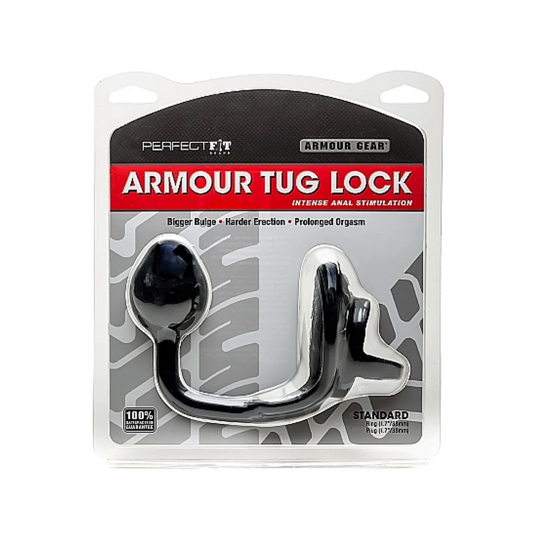 CA-16B-2 Armor Tug Lock mit Hodenband und Analplug – Bild 1
