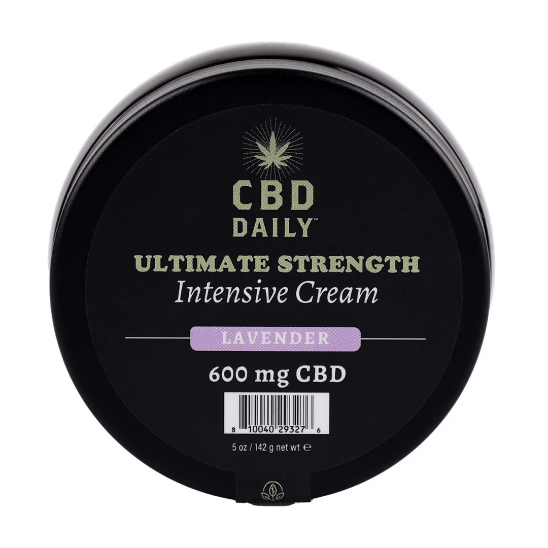 CBDUSCC517-5 Earthly body CBD Daily Ultimate Strength Creme mit Lavendel – Bild 1