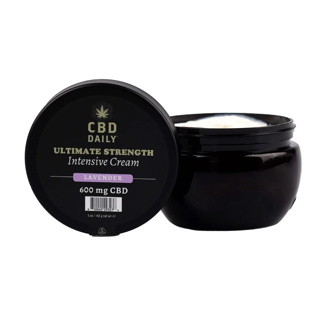 Earthly body CBD Daily Ultimate Strength Creme mit Lavendel – Bild 2