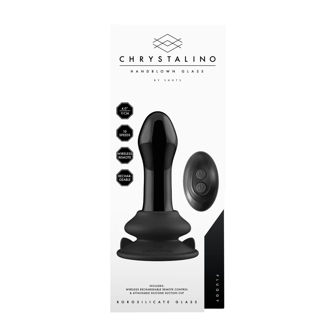 Chrystalino Pluggy Glasvibrator mit Saugnapf – Bild 2