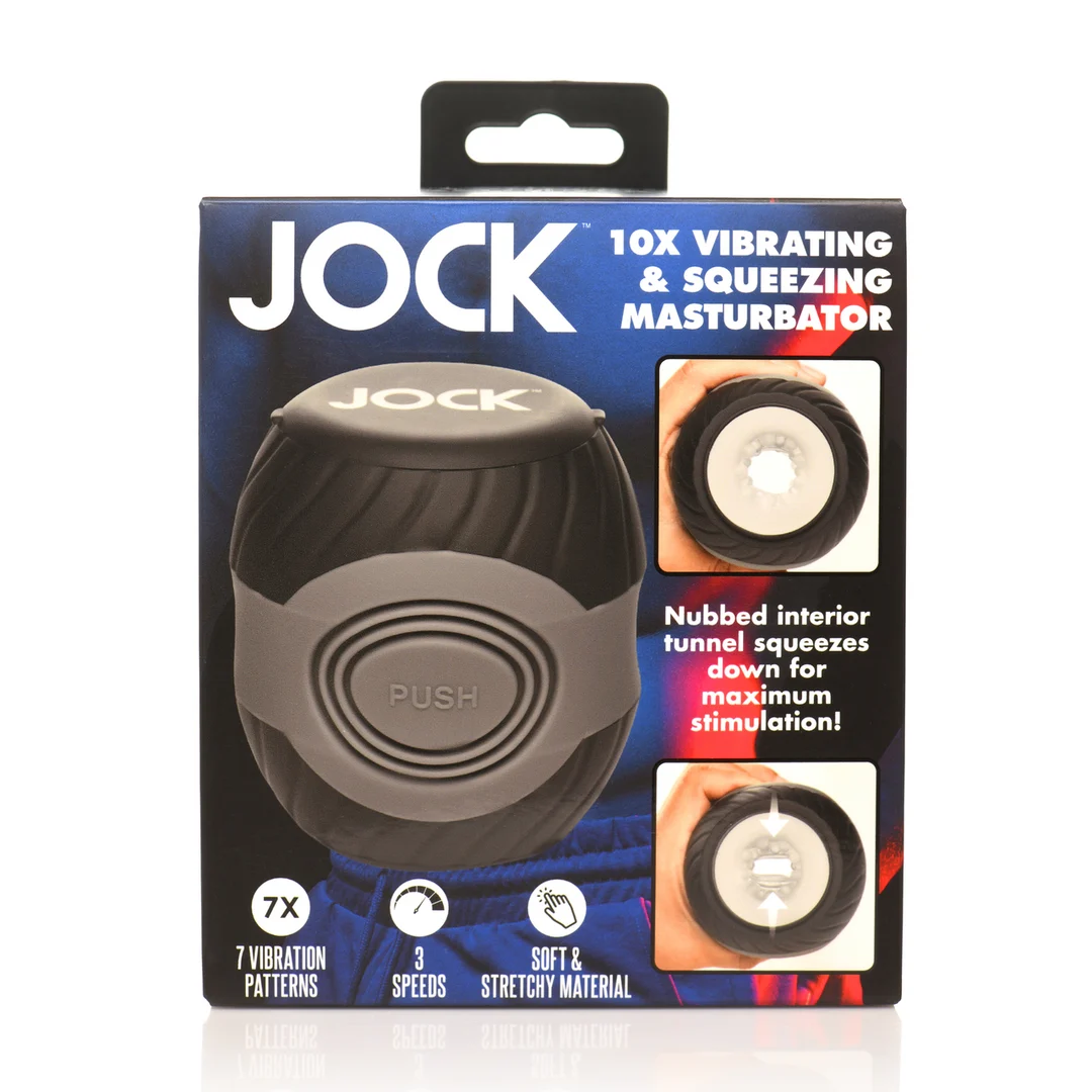 Curve Toys Vibrierender und zusammendrückender Masturbator 10X – Bild 2