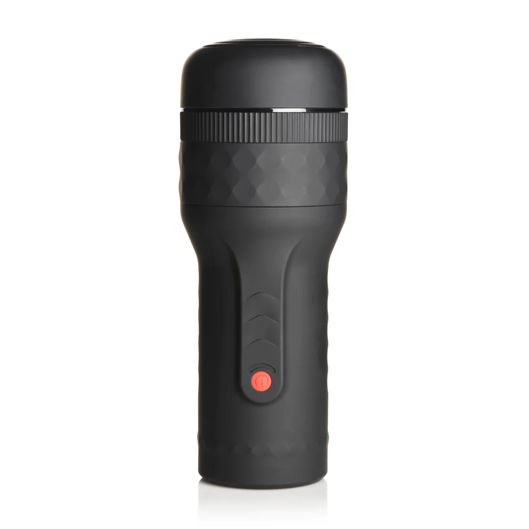 Straff einstellbarer und vibrierender Masturbator von Curve Toys – Bild 5