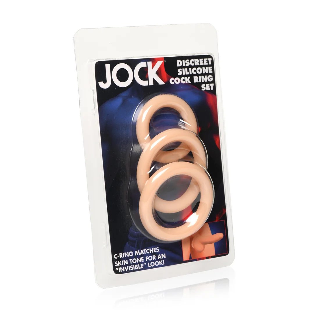 CN-09-0952-10-2 Curve Toys Discrete Silikon Cockring Set – Bild 1