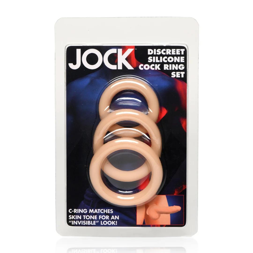 Curve Toys Discrete Silikon Cockring Set – Bild 2