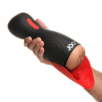 Saug und Vibrationsmasturbator, schwarz – Bild 6