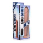 Curve Toys vibrierender Silikondildo mit Fernbedienung