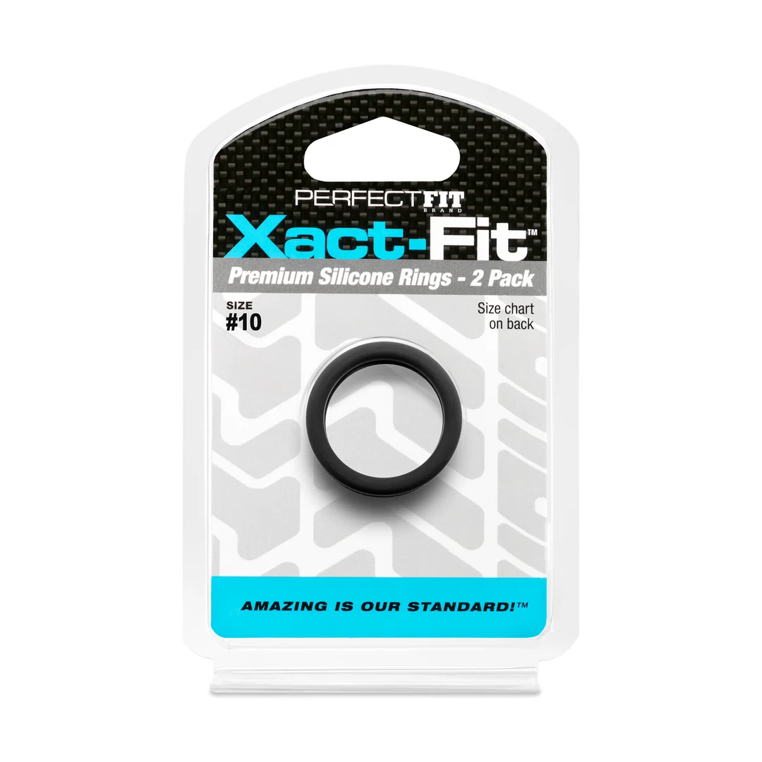 PerfectFit Xact Fit #10 Penisringe, 2er Pack – Bild 1